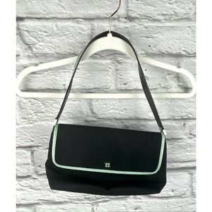 Kate Spade Turquoise Snakeskin Embossed Shoulder Bag